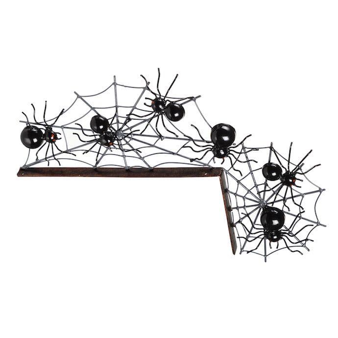 Halloween/Fall Decor Spider Door Crawler 9x13 Metal