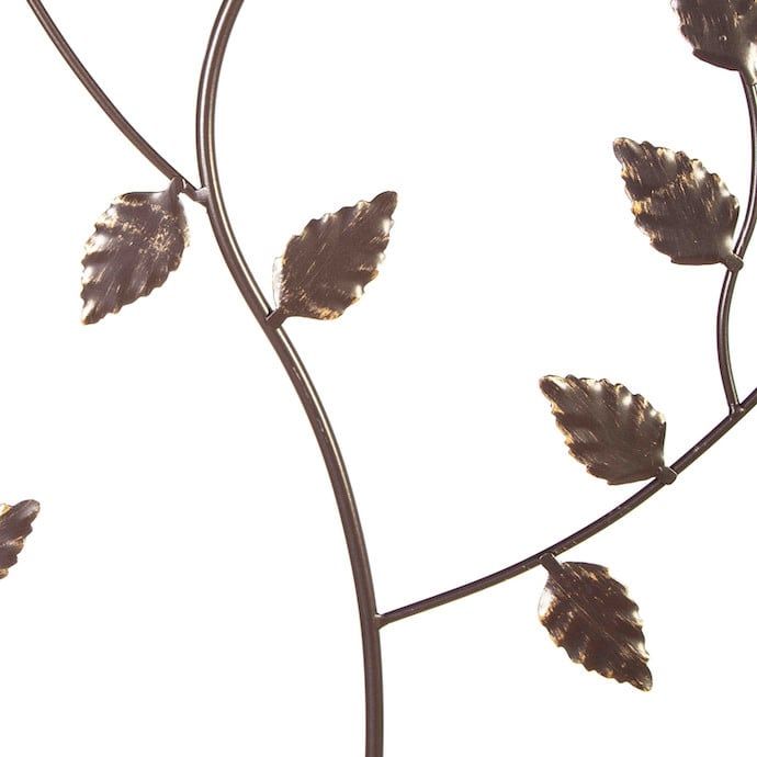 Trellis Leaf w/Frame 24x72&quot; Metal