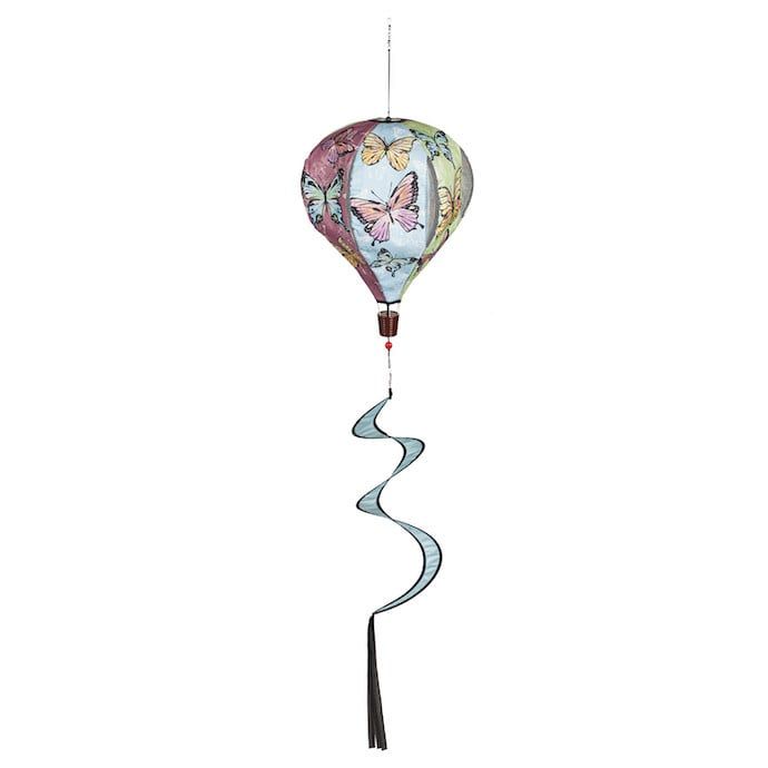 Balloon Spinner Butterfly Fields 15x55 Burlap
