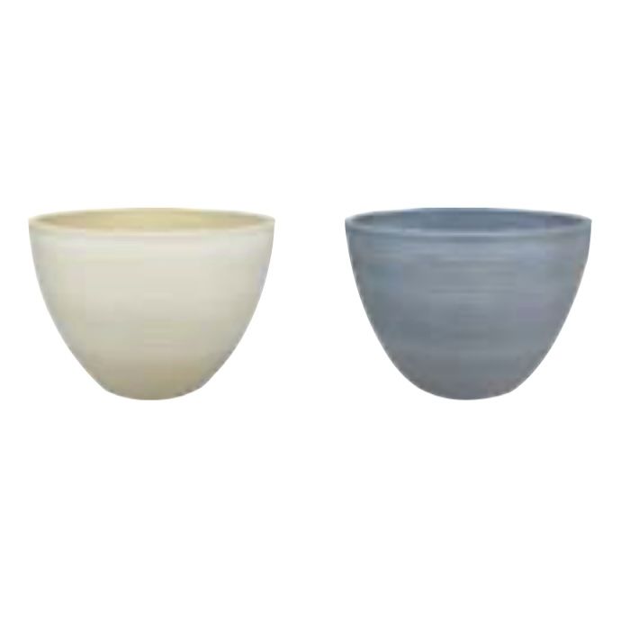Pot Tall Bowl 15.75x11 Asst Lightweight Planter
