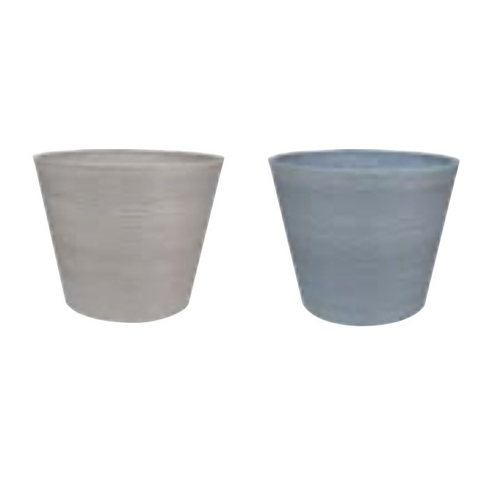 Pot Taper Sml 10x7.75 Asst Lightweight Planter