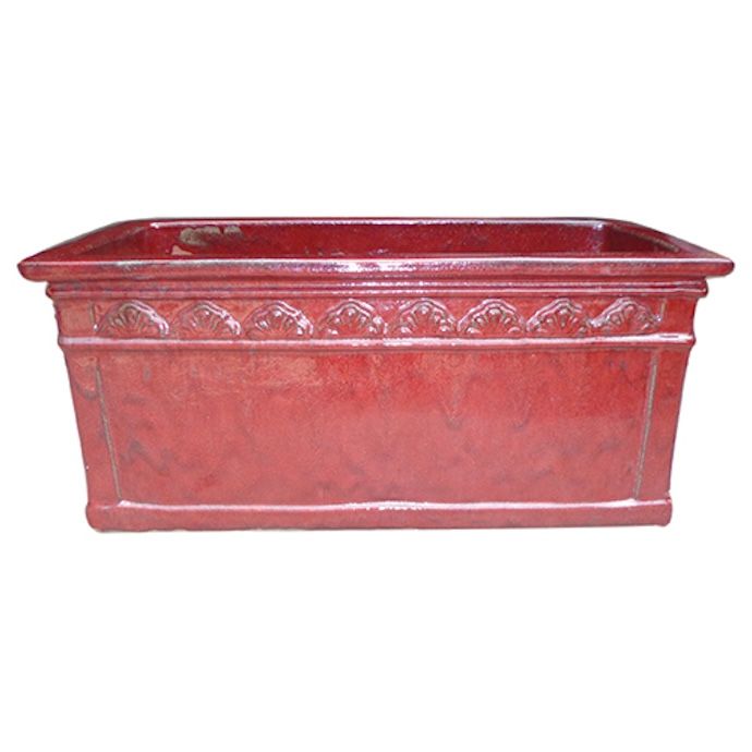 Pot /Window Box Calisto Planter Sml 18x6 Red