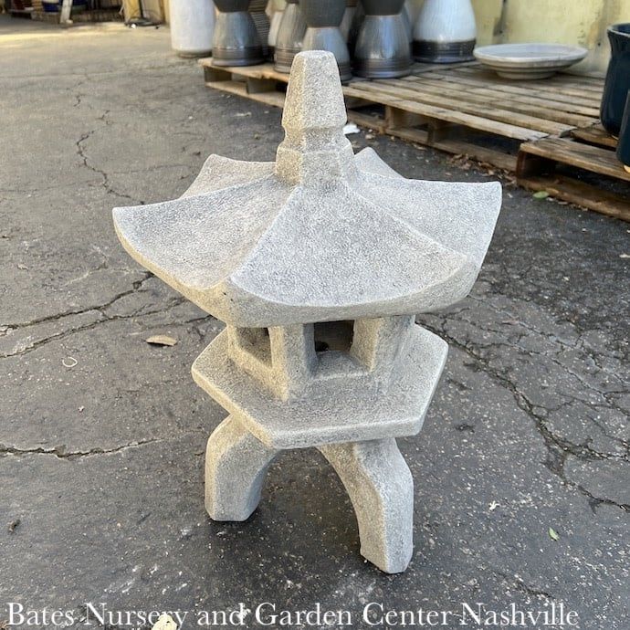 Statuary Pagoda 22" Large Hex Pagoda 22x14