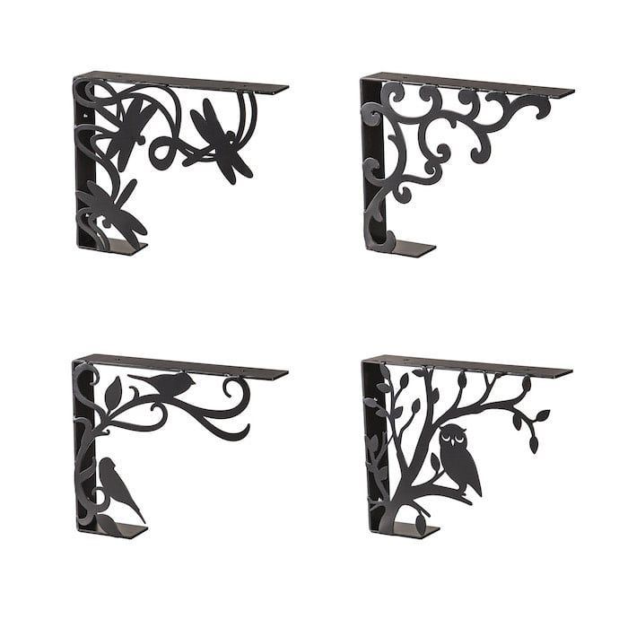 Plant Hanger/Bracket Scroll 7x8.5x1Metal
