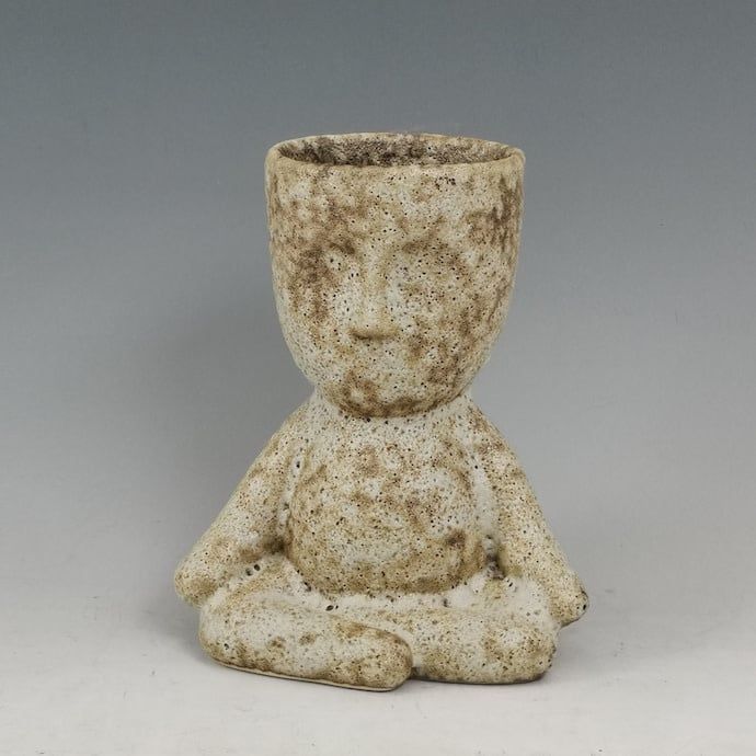 Pot/Statuary Little People Sitting 7H