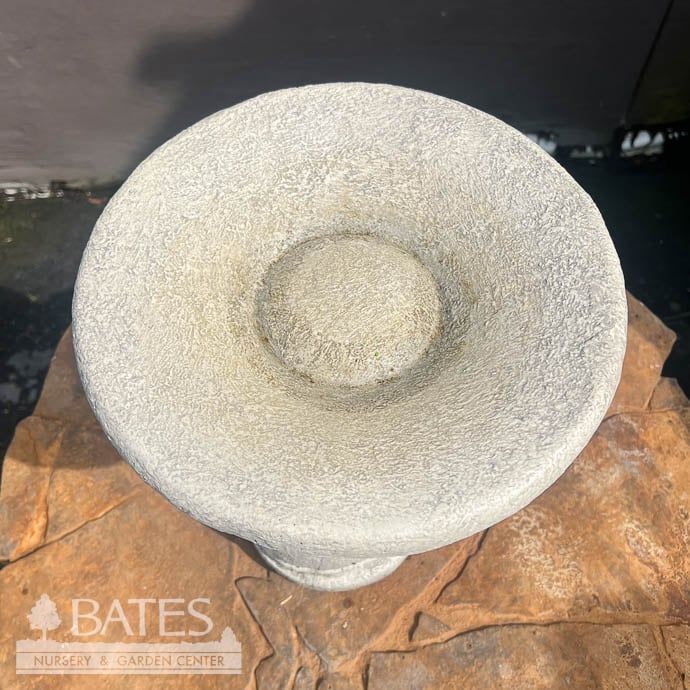 Birdbath Petite One Piece Ribbon 15hx12w