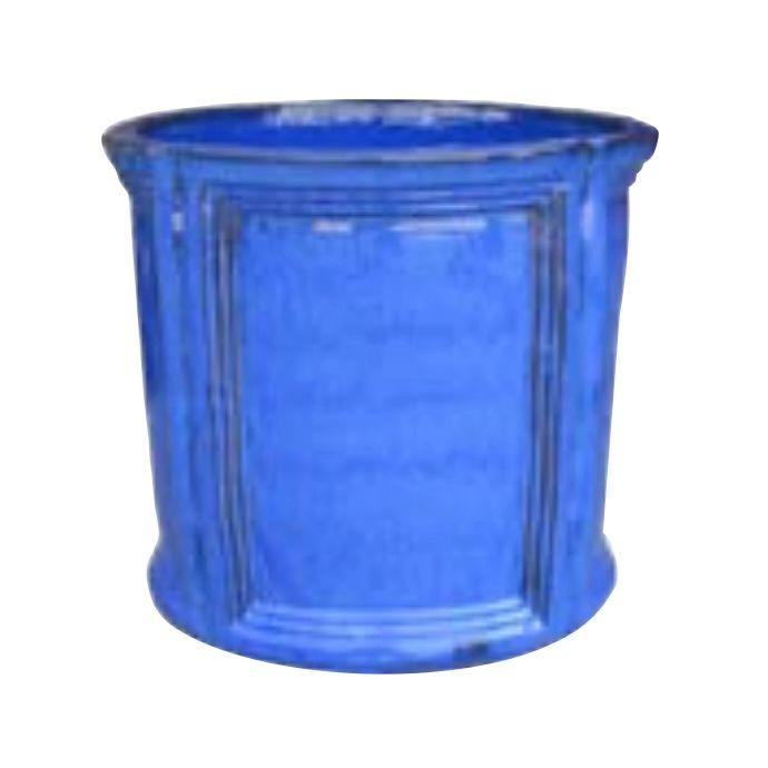 Pot Benson Planter w/Square Inset Med 11x10 Blue