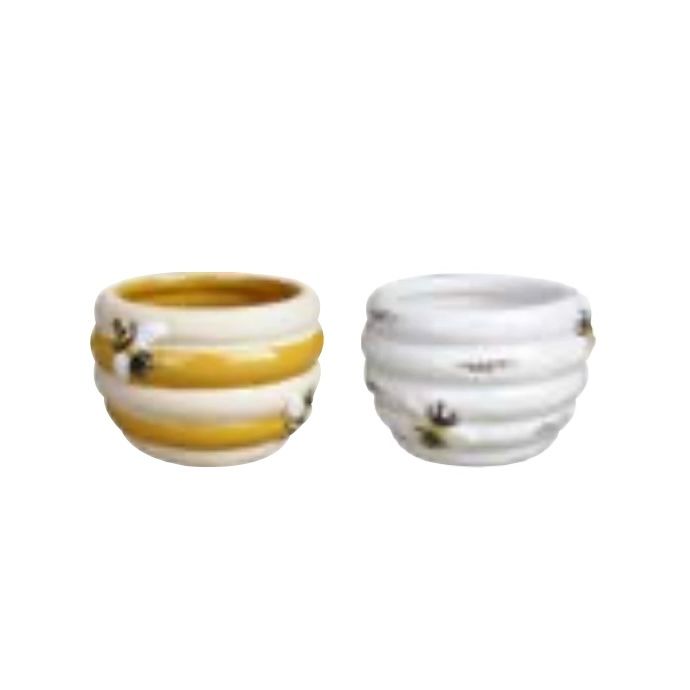 Pot Bee Planter Sml 3x2 Asst