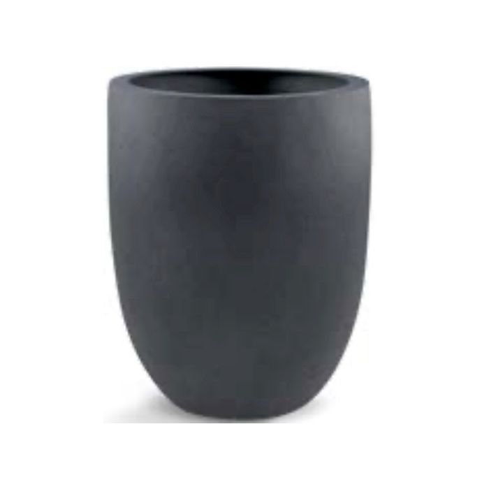 Pot Haku Tall Tom Planter Lrg 20x24 Lead Fiberglass