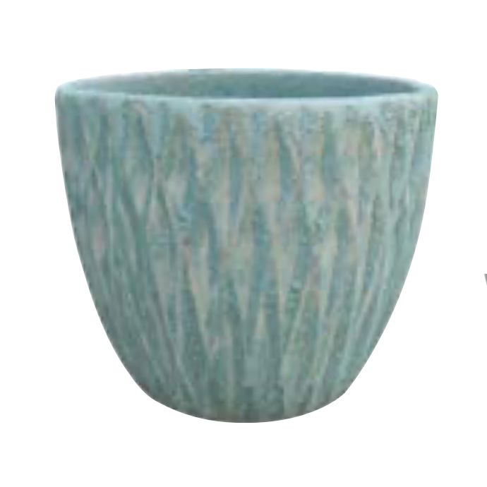 Pot Atlantis Diamond Planter Lrg 18x15 Atlantis Green