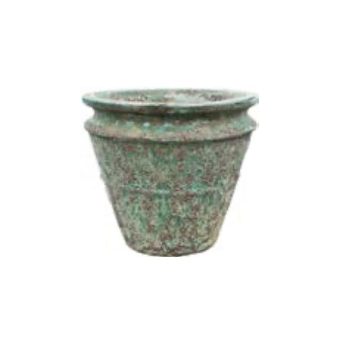 Pot Atlantis Karpos Jar Sml 16x13 Atlantis Dk Green