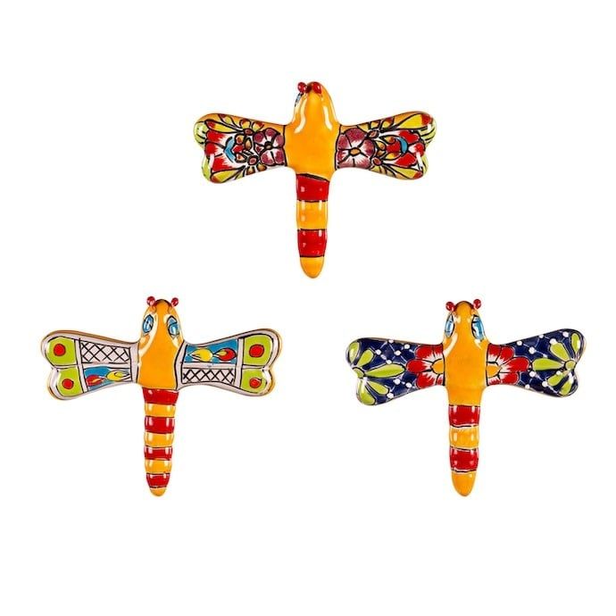 Wall Art/Decor Talavera Dragonfly 5x7 Terracotta