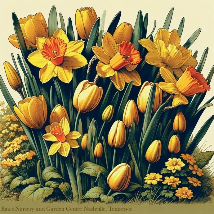 Bulb Blend Tulip/Daffodil Strawberry Twist/ Red/White 15/pk