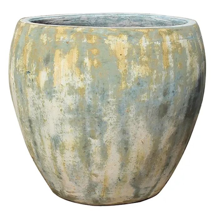 Pot Paolo Egg Pot Planter Lrg 19x16.5 Asst