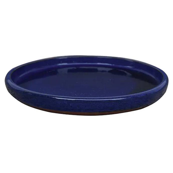 Saucer Glazed Med 11.75 Asst