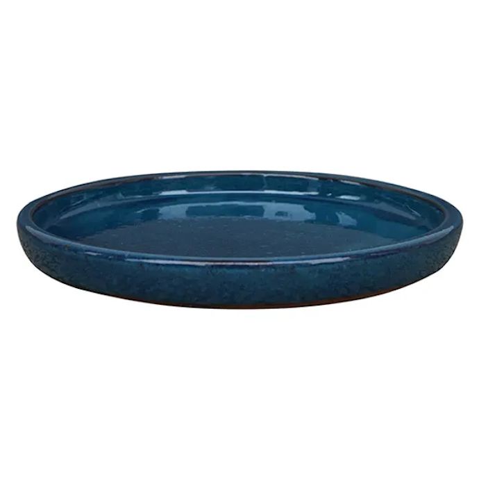 Saucer Glazed Med 11.75 Asst