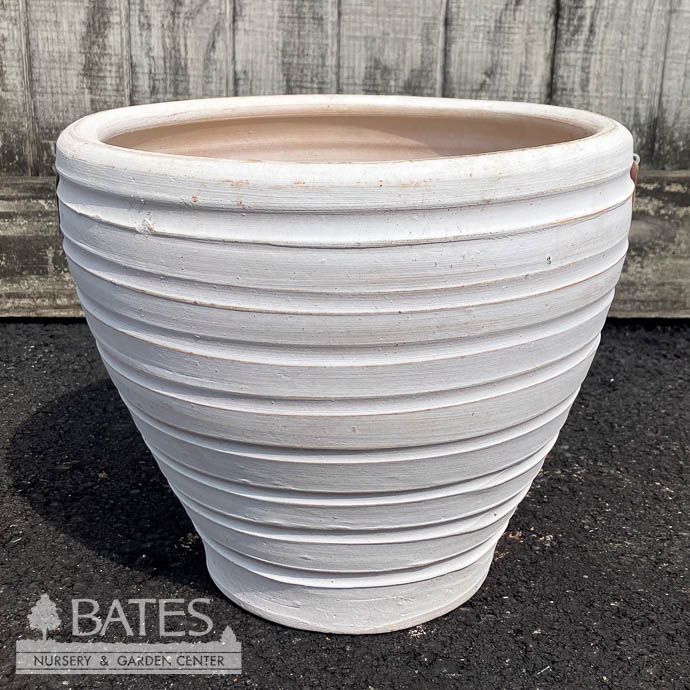 Pot Cabane Bell Sml 11.8&quot; Wash Terracotta