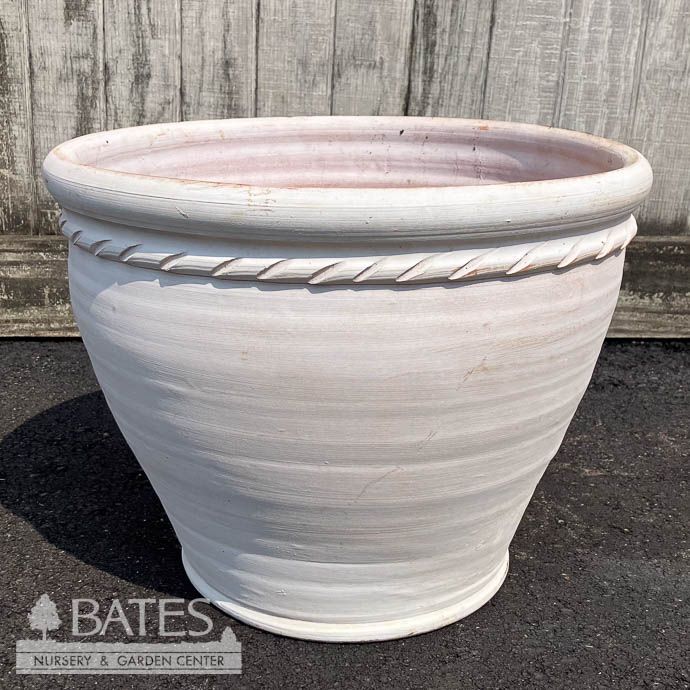 Pot Cabane Pot Lrg 17.7&quot; Wash Terracotta