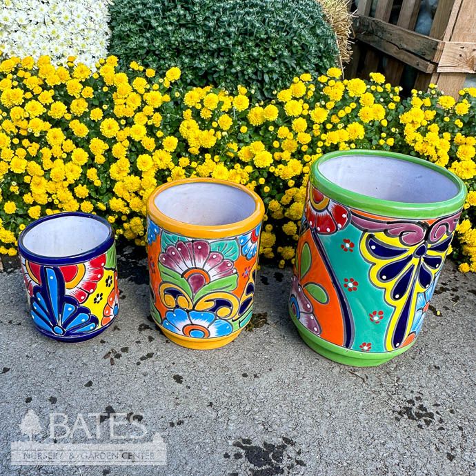 Pot Tall Cylinder Sml 6x5 Talavera