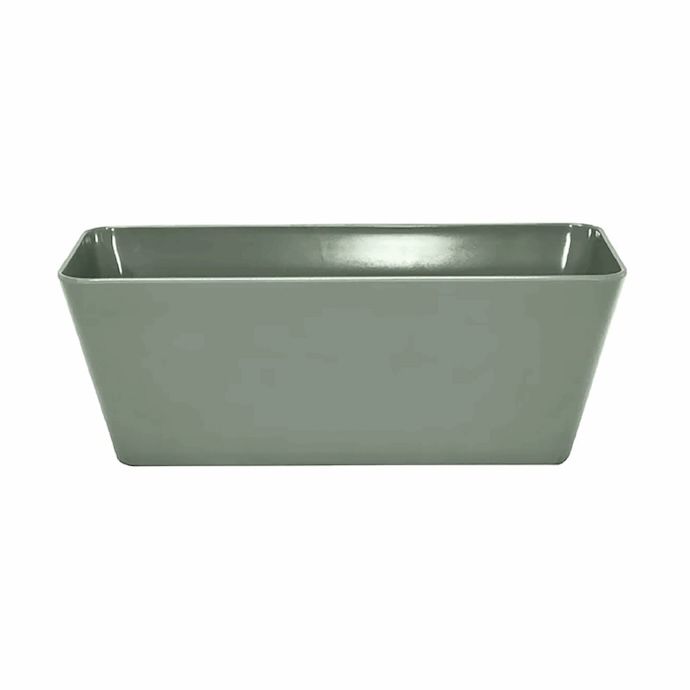 Pot Sage Green Window Box 16x7x6.5 Bamboo Self Watering TDI