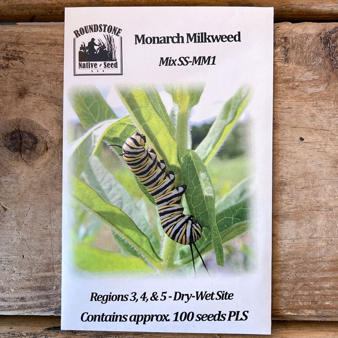Seed Monarch Milkweed Seed Mix SS-MM1 - Roundstone Native (TN)