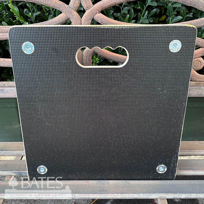 Plant Caddy 15&quot; Square MaxiGrip Black - holds 441lbs
