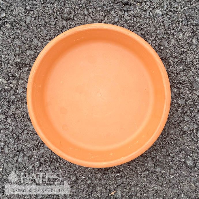 Saucer 7&quot;- 8&quot; Red Clay / Terracotta