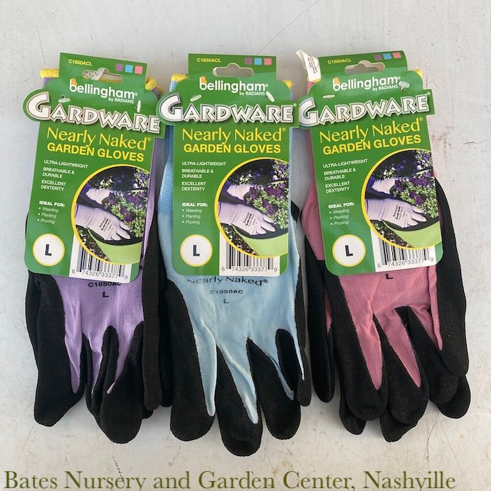 Bellingham Gloves Nearly Naked GardWare Nitrile Large Asst x