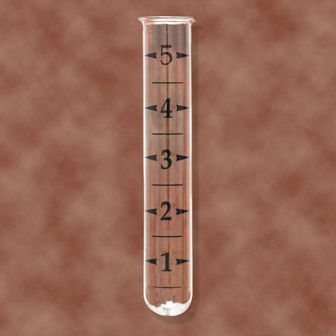 Replacement Glass Tube for Rain Gauge Ancient Graffiti (#2R) (5X1)