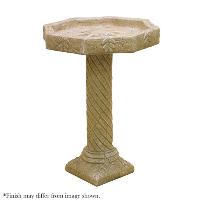 Birdbath Old World 18x23H