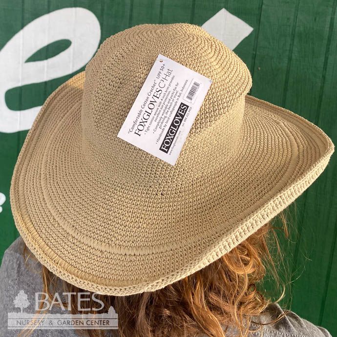 Garden Hat - One Size 100% Cotton Weave  UPF50  Tan