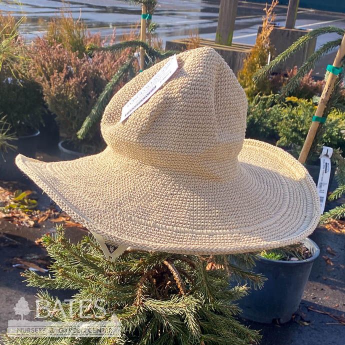 Garden Hat - One Size 100% Cotton Weave  UPF50  Tan