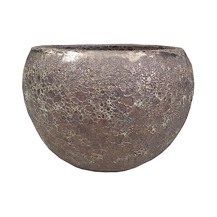 Pot Atlantis Linz Bowl Planter Lrg 22.8x15.8 Atlantis Bronze
