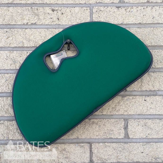 Kneeler /Kneeling Pad Premium Semi-Circle Dk Green/Gray Gardman