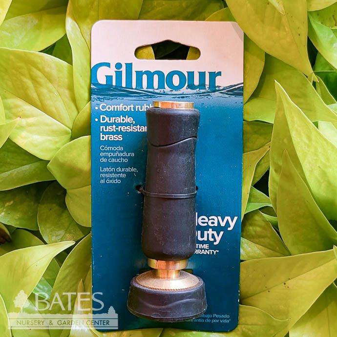 Sprayer Brass Adjustable Hose Twist Nozzle w/Rubber Grip Gilmour