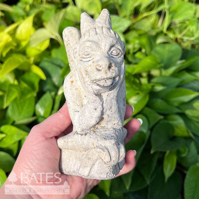 Statuary Gargoyle Med 4&quot; Concrete Flat Earth Designs