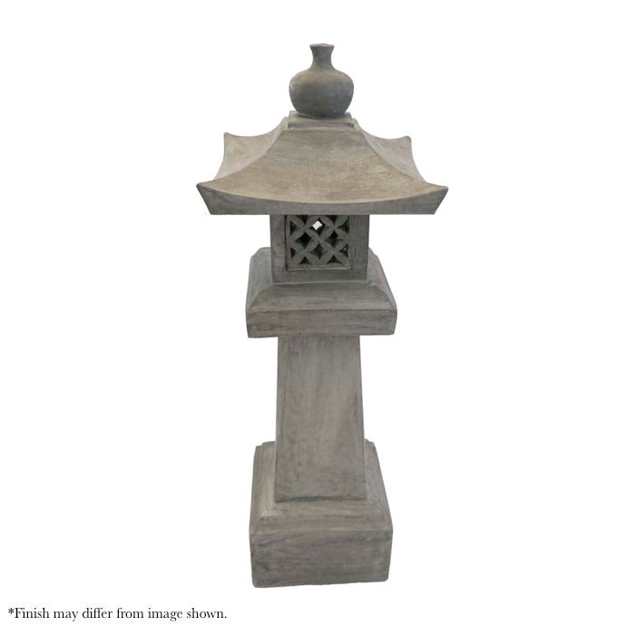 Statuary Lantern on Square Base 15x15x43H
