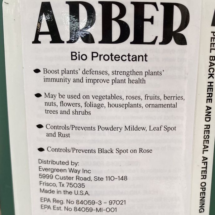 Arber 16oz Bio Protectant Fertilizer Concentrate Organic