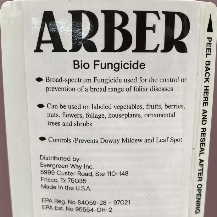Arber 16oz Bio Fungicide Concentrate Organic