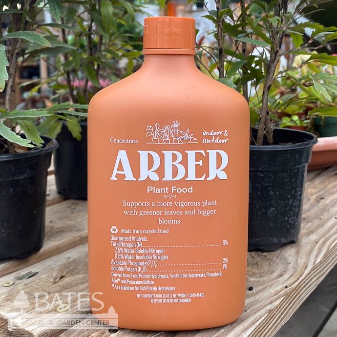 Arber Plant Food /Fertilizer 16oz Concentrate Organic 3-2-1