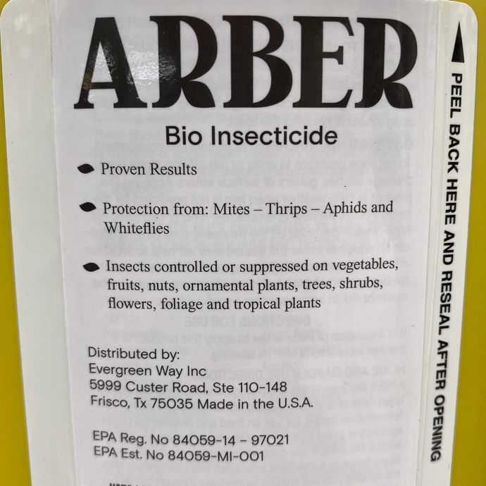 Arber 16oz Bio Insecticide Concentrate Organic
