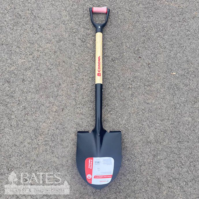 Corona Shovel #2 Round Point Wood w/D-Handle 30&quot;