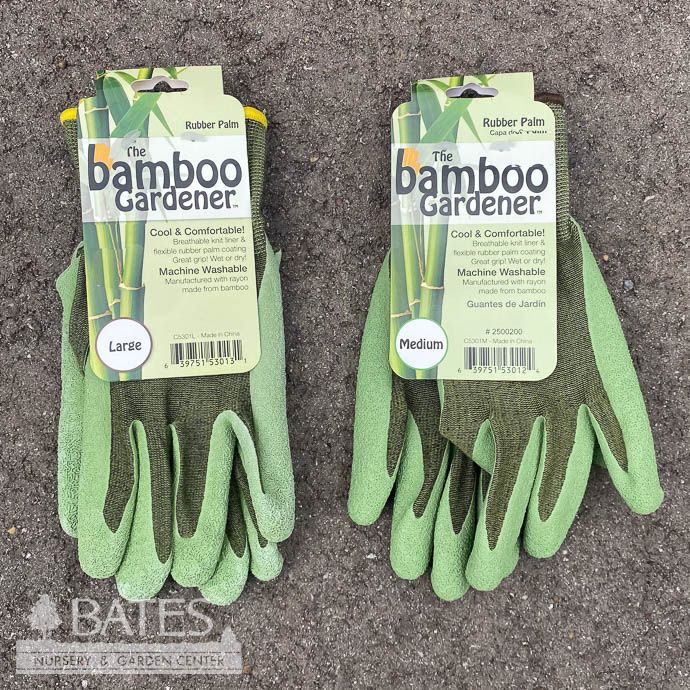 Bellingham Gloves Bamboo Gardener Rubber Palm Small