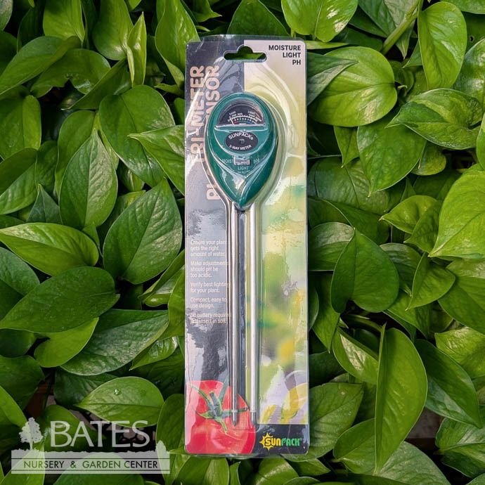 3-Way Soil Meter  Moisture/Light/PH  SunPack Tri-Meter