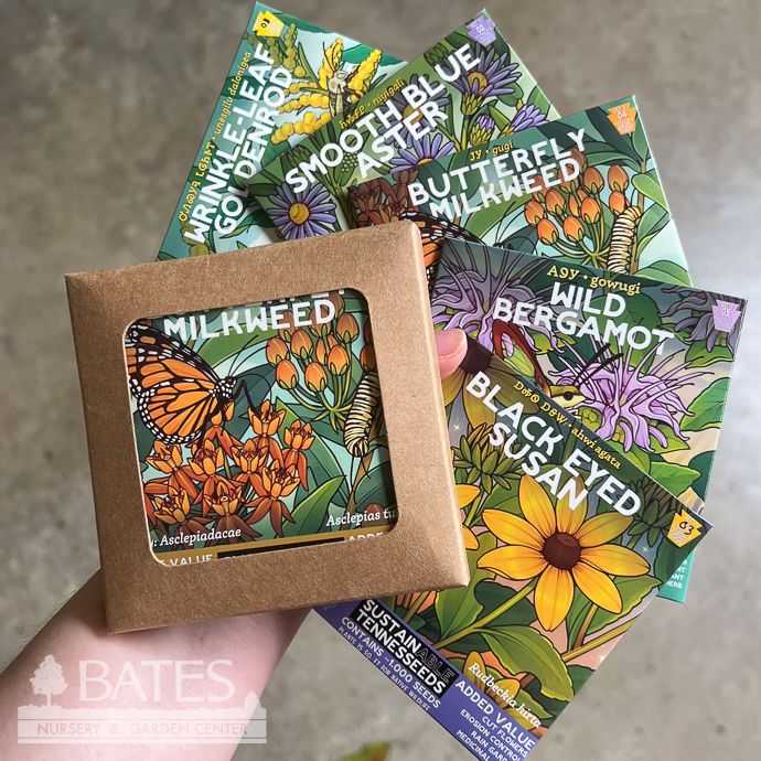 Seed 5- Bundle of Keystone Plants - SustainAble TennesSeeds - Plant for a Change Native (R, TN)