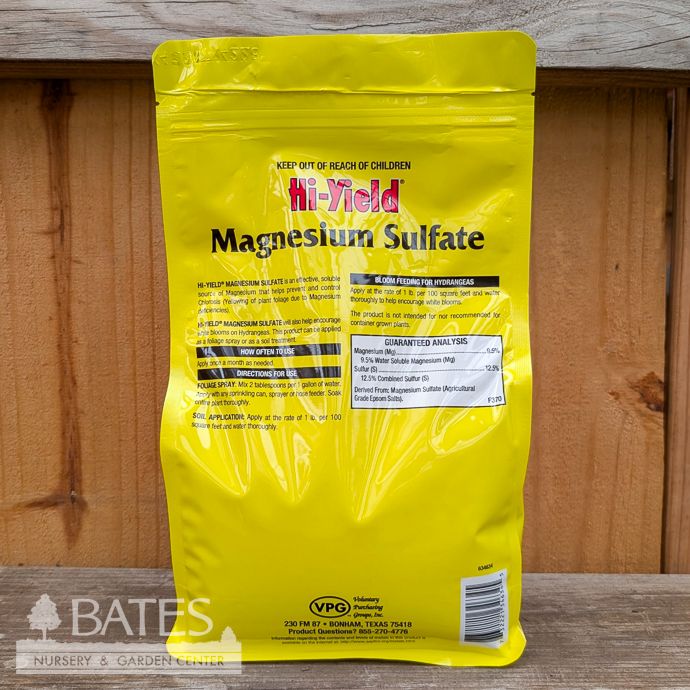 3.25Lb Magnesium Sulfate / Epsom Salts Hi-Yield
