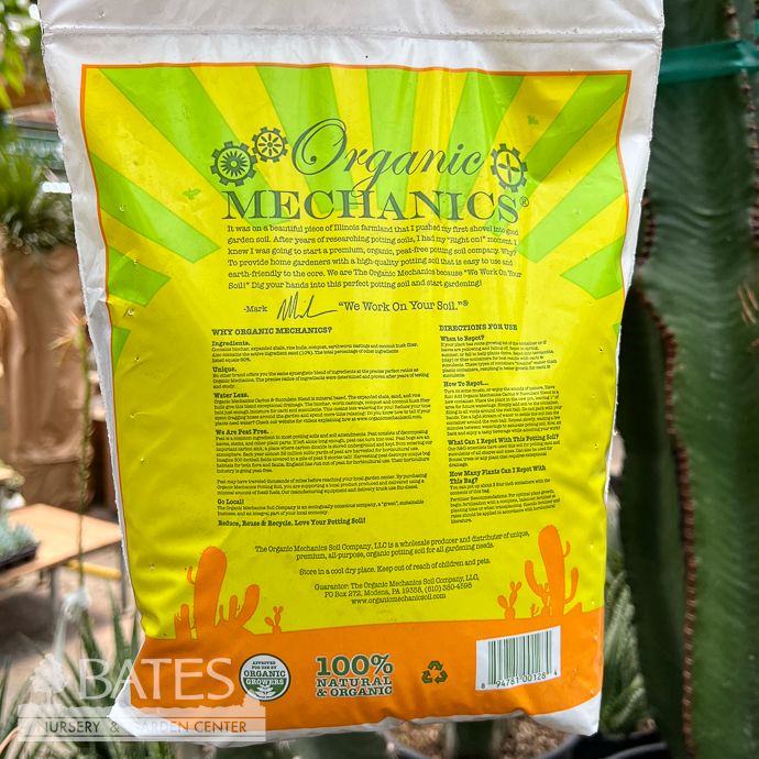 2Qt Organic Mechanics Cactus and Succulent Blend / Mix
