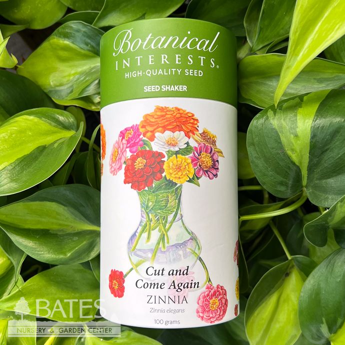 Seed Shaker /Scatter Seeds Flower Mix Zinnia Cut and Come Again - Zinnia elegans