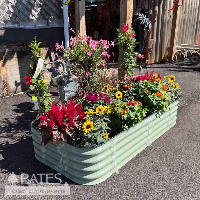 Raised Bed 6 in 1 Customizable up to 6x3ftx15&quot;h Mist Green