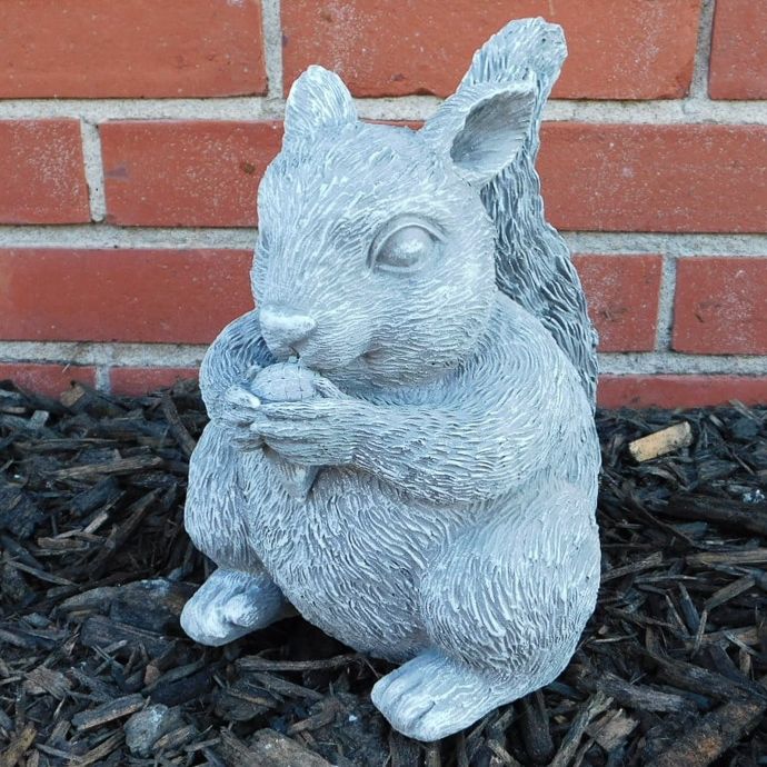 Statuary Chubby Squirrel 10H